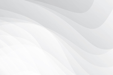 Abstract geometric white and gray color background. Vector, illustration.	