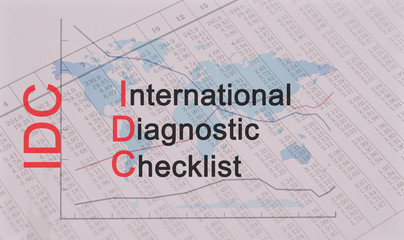 Acronym IDC - International Diagnostic Checklist
