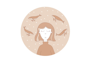 Abstract thoughts about whales