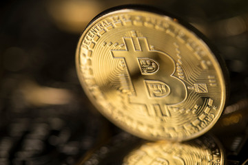 Bitcoin Trading Concept, virtual money