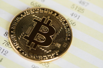 Cryptocurrency, Business, bitcoin coin and Trading concept