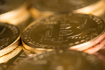 Cryptocurrency, Business, bitcoin coin and Trading concept