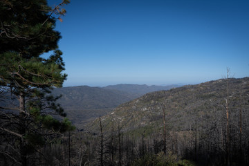 Kings Canyon National Park morning landscape