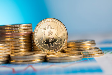 Bitcoins and new virtual money concept