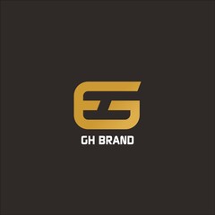 GH LOGO, for company  or brand which has the initials gh