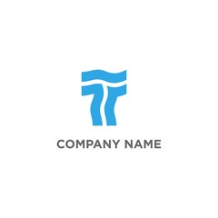 T Logo for technology Company