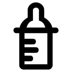 Baby Icon Design Line Style Part 8 Vial