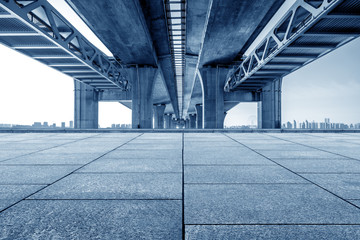 Modern bridges and rivers