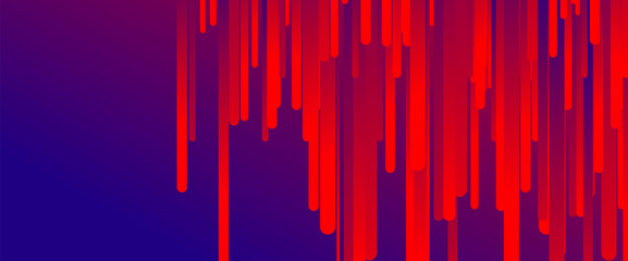 Fluid gradient lines, rain design concept, thin lines, dynamic template. Vector Illustration For Wallpaper, Banner, Background, Card, Book Illustration, landing page