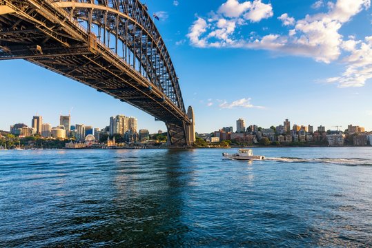 The Great View Around Harbour Bridge In Sydney