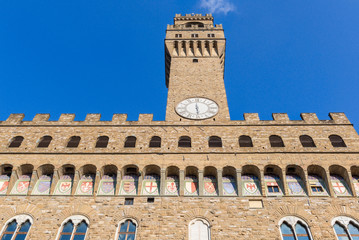 Fototapeta premium The Old Palace (Palazzo Vecchio or Palazzo della Signoria), Florence, Italy