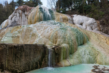 Hot Springs of Bagni San Filippo, Orcia Valley, Italy