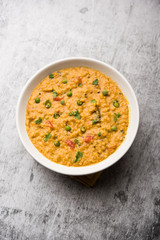 agriculture, asian, background, bowl, breakfast, cereal, closeup, cooked, dal, dieting, digest, digestion, digestive, dry, fenugreek, fiber, flake, flakes, food, golden, grain, healthy, indian, ingrad
