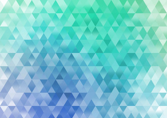 Blue geometric abstract background
