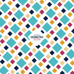 Abstract geometric pattern - retro and modern styles