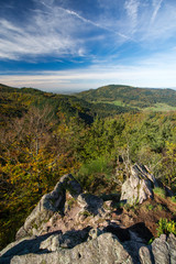 Herbst am Kreuzfelsen, Nordschwarzwald