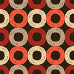 Ethnic boho seamless pattern. Lace. Embroidery on fabric. Patchwork texture. Weaving. Traditional ornament. Tribal pattern. Folk motif. Vector illustration for web design or print.