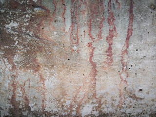 Concrete  old  wall  background  with  copy  space.