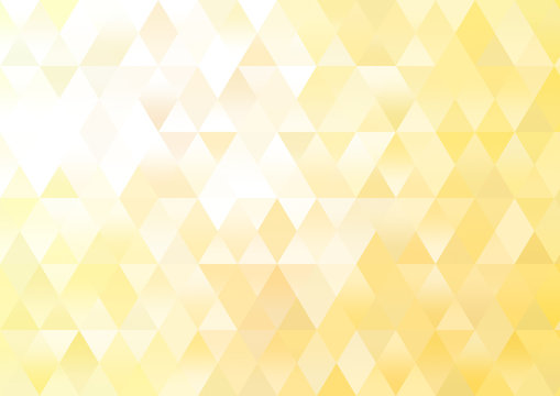 Yellow geometric abstract background