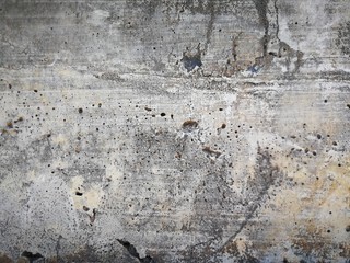 Concrete  old  wall  background  with  copy  space.