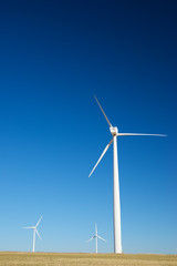 Fototapeta premium Wind energy concept