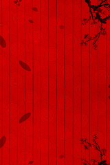 Dark red board, plum, plum petal texture background