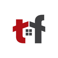 TF Home Logo, TF Real Estate Logo