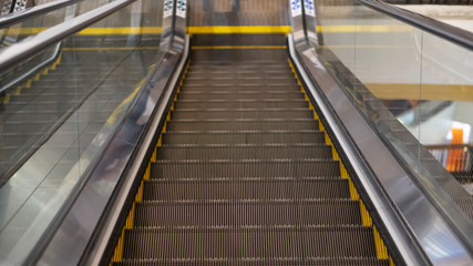 Escalators in department stores selling in Thailand