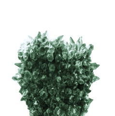 the Prasiolite (Green Quartz)