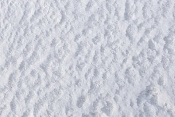 Snow texture after the storm