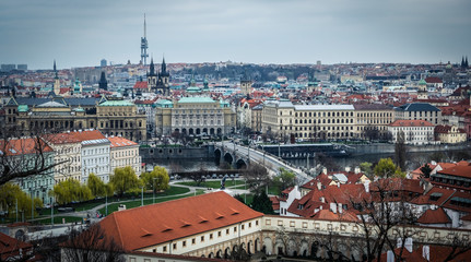 Fototapeta na wymiar Prague cityscape old town