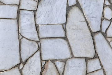 Old-style rough masonry