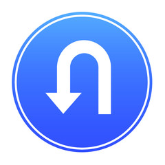 Prohibition Sign U-turn
