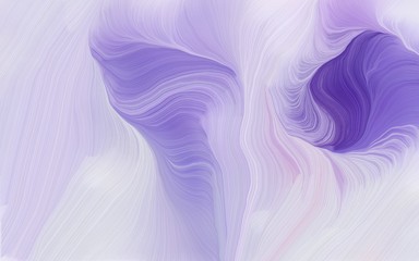abstract waves illustration with thistle, slate blue and medium purple color