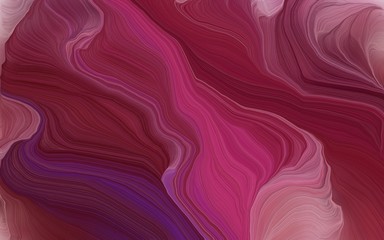 modern soft swirl waves background design with old mauve, dark moderate pink and antique fuchsia color