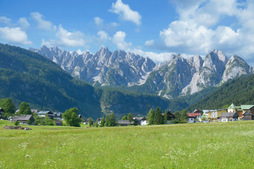 Urlaubsort Gosau im Gosautal,Salzkammergut,Oberösterreich