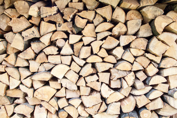 Stack of firewood