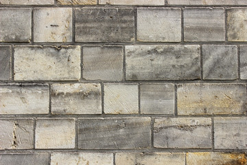 Marl big block wall background texture detailed close up