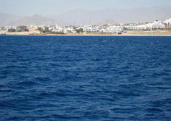 cruise ship in the red sea