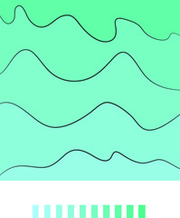 Wireframe mesh polygonal background. Abstract form with connected lines and dots