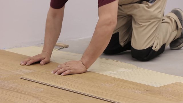 Laying parquet