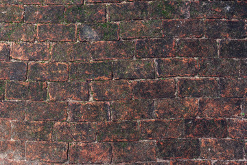 Background of old vintage brick wall