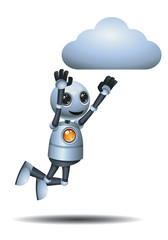 Fototapeta premium robot with video camera