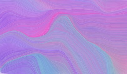 smooth swirl waves background design with light pastel purple, orchid and light steel blue color