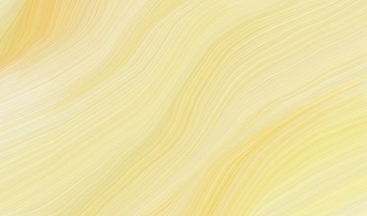 contemporary waves illustration with pale golden rod, khaki and antique white color
