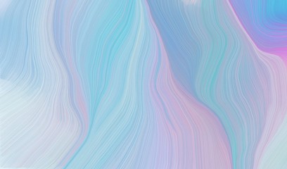 contemporary waves illustration with light steel blue, light gray and sky blue color