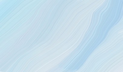 smooth swirl waves background design with powder blue, light blue and lavender color