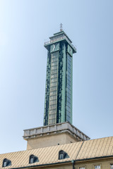 Obraz premium Clock tower of New Town Hall of Ostrava, Czech Republic.