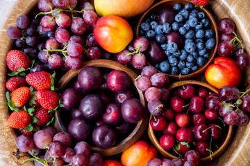 Naklejka na ściany i meble Summer season fruits in Australia