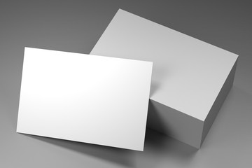 Businesscard (55x85mm) mockup - 3D rendering